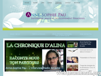 annesophiepau.com website preview