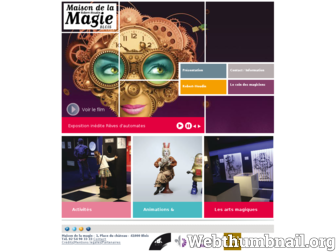 maisondelamagie.fr website preview