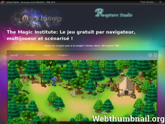 themagicinstitute.fr website preview