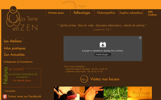 laterreestzen.fr website preview
