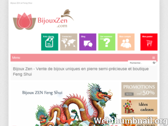 bijouxzen.com website preview