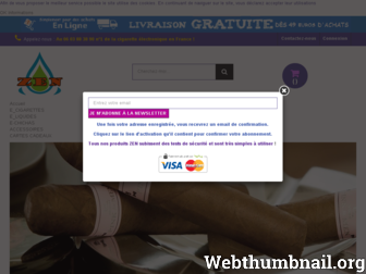 zensmok.fr website preview