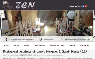 restaurant-zen22.fr website preview