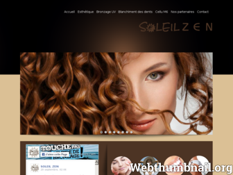 soleilzen.com website preview