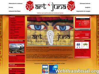 art-juna.com website preview