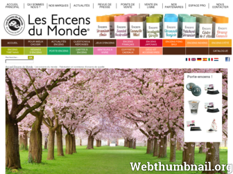 encensdumonde.fr website preview