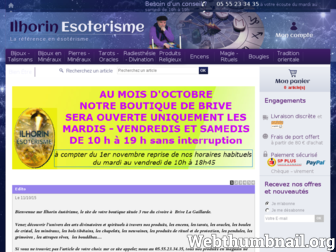 ilhorin-esoterisme.com website preview