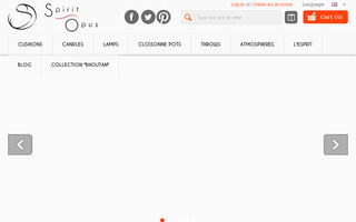 spiritopus.com website preview