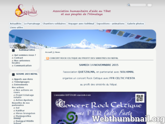 solhimal.org website preview