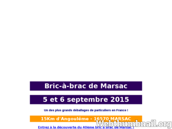 bricabracmarsac.com website preview