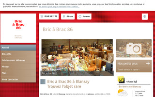 bric-a-brac-86.fr website preview