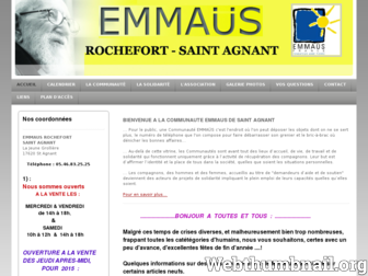 emmaus-rochefort-saint-agnant.fr website preview