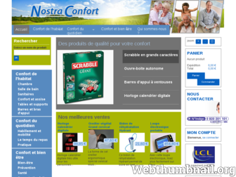 nostraconfort.com website preview