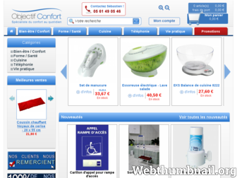 objectifconfort.fr website preview