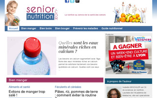 senior-nutrition.com website preview