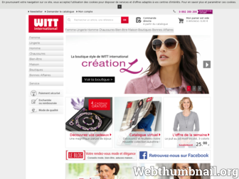 wittinternational.fr website preview