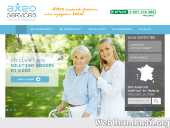 seniors-et-autonomie.fr website preview