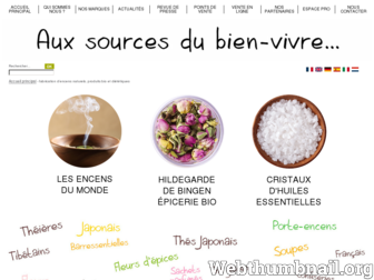 auxsourcesdubienvivre.com website preview