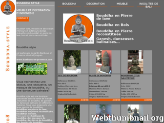 bouddha-style.com website preview