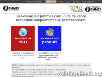 jemmes.com website preview