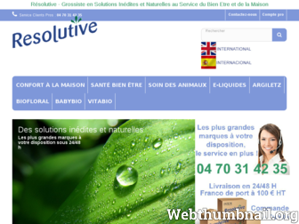 resolutive.fr website preview