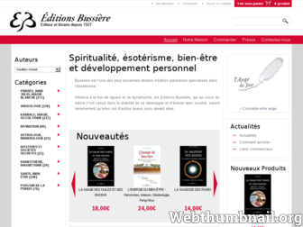 editions-bussiere.com website preview