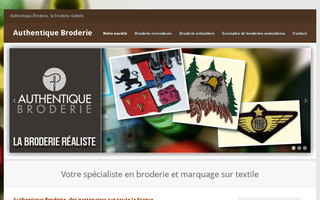 authentiquebroderie.fr website preview
