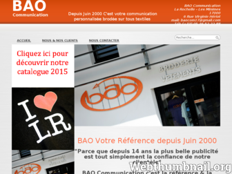 baocommunication.fr website preview