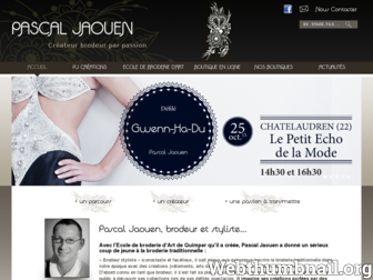 pascaljaouen.com website preview