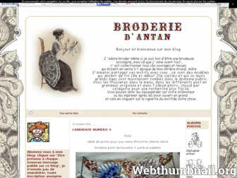 broderieantan.canalblog.com website preview