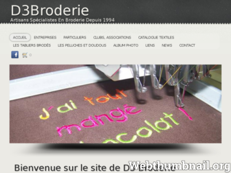 d3broderie.com website preview