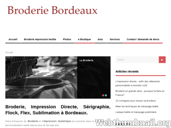 broderie-bordeaux.com website preview
