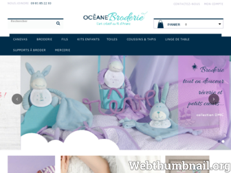 oceanebroderie.com website preview