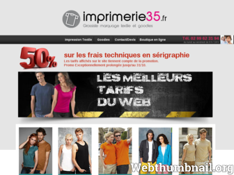 imprimerie35.fr website preview