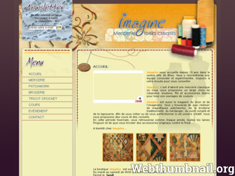 imagine-mercerie-blois.com website preview