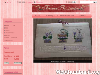 francebroderie.net website preview