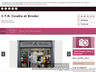 coudre-broder-nancy.fr website preview