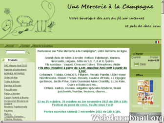 unemerceriealacampagne.fr website preview