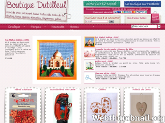 boutique-dutilleul.com website preview