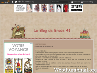 brode41.over-blog.com website preview