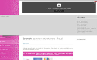 serigraphie-cosmetique.com website preview