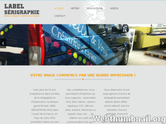 labelserigraphie.fr website preview