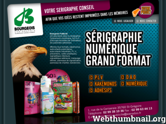 bourgeois-serigraphie.fr website preview