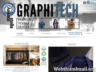 graphitech.fr website preview