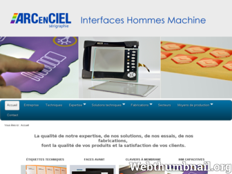 arcenciel-serigraphie.fr website preview