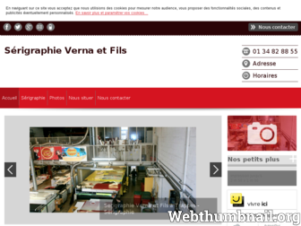 serigraphie-verna-trappes.fr website preview