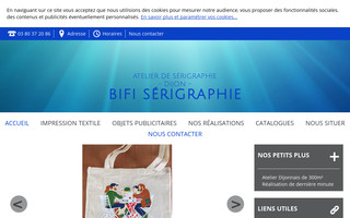 atelier-bifi.fr website preview