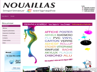 nouaillas.fr website preview