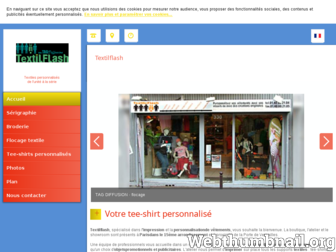 textilflash.net website preview