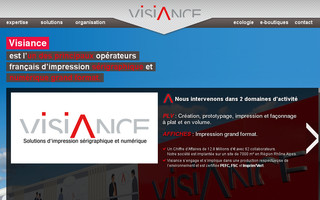 visiance.fr website preview